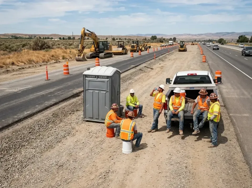 highway-road-construction-crew-007 — frequently asked questions, Porta Potty and Restroom Rentals in Holyoke, MA